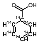CAS 登录号：74920-45-9， (<sup>14</sup>C<sub>6</sub>)苯甲酸