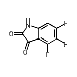 CAS#: 749240-64-0, 4,5,6-Trifluoro-1H-indole-2,3-dione