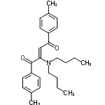 CAS 登录号：7494-56-6， (2Z)-2-(二丁基氨基)-1,4-二(4-甲基苯基)-2-丁烯-1,4-二酮