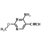 CAS#: 74954-62-4, 5-Ethynyl-2-methoxy-4-pyrimidinamine