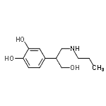 CAS#: 749787-37-9, 4-[1-Hydroxy-3-(propylamino)-2-propanyl]-1,2-benzenediol