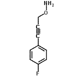 CAS 登录号：749822-83-1， 1-[3-(氨基氧基)-1-丙炔-1-基]-4-氟苯