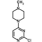 CAS 登录号：749898-92-8， 2-氯-4-(4-甲基-1-哌嗪基)嘧啶