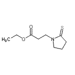 CAS#: 74991-93-8, Ethyl 3-(2-thioxo-1-pyrrolidinyl)propanoate