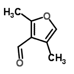 CAS#: 75002-34-5, 2,4-Dimethyl-3-furaldehyde