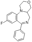 CAS#: 75017-27-5, 9-Fluoro-7-Phenyl-2,4,4A,5-Tetrahydro-1H-[1,4]Oxazino[4,3-a][1,4]Benzodiazepine
