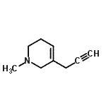 CAS#: 750540-68-2, 1-Methyl-5-(2-propyn-1-yl)-1,2,3,6-tetrahydropyridine