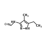 CAS#: 75077-06-4, N-(5-Ethyl-4-methyl-1H-pyrazol-3-yl)formamide