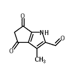 CAS#: 75088-58-3, 3-Methyl-4,6-dioxo-1,4,5,6-tetrahydrocyclopenta[b]pyrrole-2-carbaldehyde