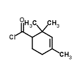 CAS#: 75091-77-9, 2,2,4-Trimethyl-3-cyclohexene-1-carbonyl chloride