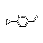 CAS#: 75097-19-7, 6-Cyclopropylnicotinaldehyde