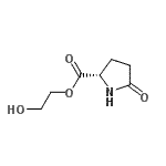 CAS#: 7518-82-3, 2-Hydroxyethyl 5-oxo-L-prolinate