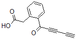 CAS 登录号：75217-62-8， 2-(2-戊-2,4-二炔酰基苯基)乙酸