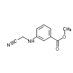 CAS 登录号：75254-58-9， 甲基3-[(氰基甲基)氨基]苯甲酸酯