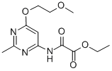 CAS#: 75274-17-8, Ethyl 2-[[6-(2-Methoxyethoxy)-2-Methylpyrimidin-4-Yl]Amino]-2-Oxoacetate