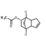 CAS 登录号：753001-61-5， (1R,7R,8S)-三环[5.2.1.0<sup>2,6</sup>]癸-3-烯-8-基乙酸酯