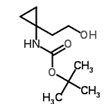 CAS 登录号：753023-57-3， 叔-丁基N-[1-(2-羟基乙基)环丙基]氨基甲酸酯