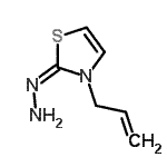 CAS#: 753027-81-5, (2E)-3-Allyl-2-hydrazono-2,3-dihydro-1,3-thiazole