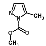 CAS 登录号：75326-00-0， 甲基5-甲基-1H-吡唑-1-羧酸酯
