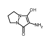 CAS#: 753398-03-7, 2-Amino-3-hydroxy-6,7-dihydro-1H,5H-pyrazolo[1,2-a]pyrazol-1-one