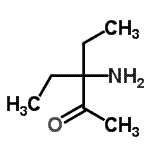 CAS#: 753398-13-9, 3-Amino-3-ethyl-2-pentanone