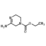 CAS#: 753428-54-5, Ethyl 5-amino-3,6-dihydro-1(2H)-pyrazinecarboxylate