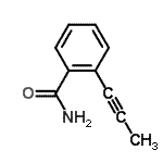 CAS#: 753497-41-5, 2-(1-Propyn-1-yl)benzamide