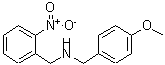 CAS 登录号：7539-30-2， 1-(4-甲氧基苯基)-N-(2-硝基苄基)甲胺