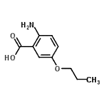 CAS 登录号：754133-89-6， 2-氨基-5-丙氧基苯甲酸