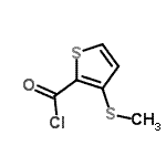 CAS#: 75426-99-2, 3-(Methylsulfanyl)-2-thiophenecarbonyl chloride