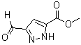 CAS 登录号：75436-40-7， 5-甲酰基-2H-吡唑-3-羧酸甲酯