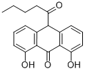 CAS 登录号：75464-12-9， 1,8-二羟基-10-戊酰-10H-蒽-9-酮