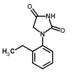CAS 登录号：755022-10-7， 1-(2-乙基苯基)-2,4-咪唑烷二酮