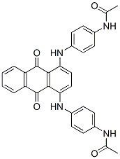 CAS#: 75508-31-5, N-[4-[[4-[(4-Acetamidophenyl)Amino]-9,10-Dioxoanthracen-1-Yl]Amino]Phenyl]Acetamide