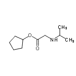 CAS#: 75549-90-5, Cyclopentyl N-isopropylglycinate