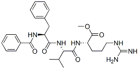 CAS 登录号：75567-54-3， (2S)-2-[[(2S)-2-[[(2S)-2-(苯甲酰基氨基)-3-苯基丙酰基]氨基]-3-甲基丁酰基]氨基]-5-(二氨基亚甲基氨基)戊酸甲酯