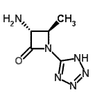 CAS 登录号：755710-69-1， (3R,4R)-3-氨基-4-甲基-1-(1H-四唑-5-基)-2-氮杂环丁酮
