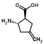 CAS 登录号：755750-29-9， (1S,2S)-2-氨基-4-亚甲基环戊烷e羧酸