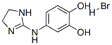CAS#: 75594-10-4, 4-(4,5-Dihydro-1H-Imidazol-2-Ylamino)Benzene-1,2-Diol Hydrobromide