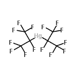 CAS#: 756-88-7, Bis(1,1,1,2,3,3,3-heptafluoro-2-propanyl)mercury