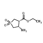 CAS#: 756448-64-3, Ethyl (3S,4S)-4-aminotetrahydro-3-thiophenecarboxylate 1,1-dioxide