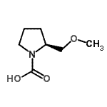 CAS#: 756472-88-5, (2S)-2-(Methoxymethyl)-1-pyrrolidinecarboxylic acid
