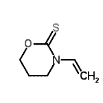 CAS 登录号：756486-88-1， 3-乙烯基-1,3-恶嗪烷-2-硫酮