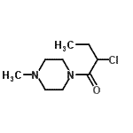 CAS 登录号：757149-14-7， 2-氯-1-(4-甲基-1-哌嗪基)-1-丁酮