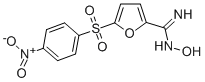 CAS 登录号：75745-74-3， N'-羟基-5-(4-硝基苯基)磺酰基呋喃-2-甲脒