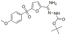 CAS#: 75745-78-7, Tert-Butyl N-[[Amino-[5-(4-Methoxyphenyl)Sulfonylfuran-2-Yl]Methylidene]Amino]Carbamate