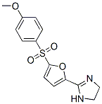 CAS#: 75745-82-3, 2-[5-(4-Methoxyphenyl)Sulfonylfuran-2-Yl]-4,5-Dihydro-1H-Imidazole