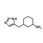 CAS#: 757885-20-4, 3-(1H-Imidazol-4-ylmethyl)cyclohexanamine