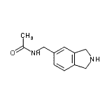 CAS#: 757907-80-5, N-(2,3-Dihydro-1H-isoindol-5-ylmethyl)acetamide