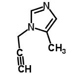 CAS#: 757908-35-3, 5-Methyl-1-(2-propyn-1-yl)-1H-imidazole